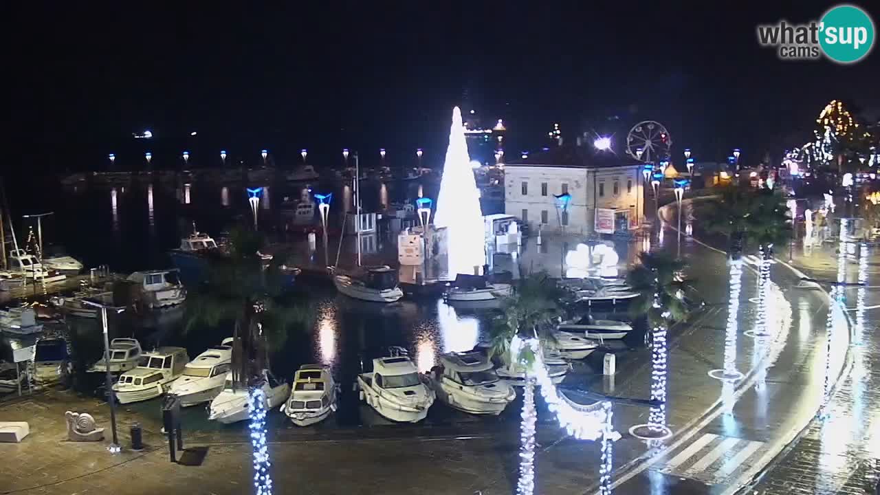 Spletna kamera Koper – Panorama na marino in promenado s Hotela Grand Koper