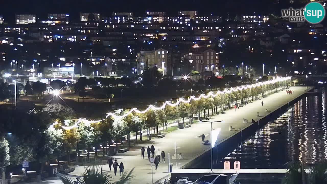 Web kamera Koper – marina i promenada – hotel Grand Koper