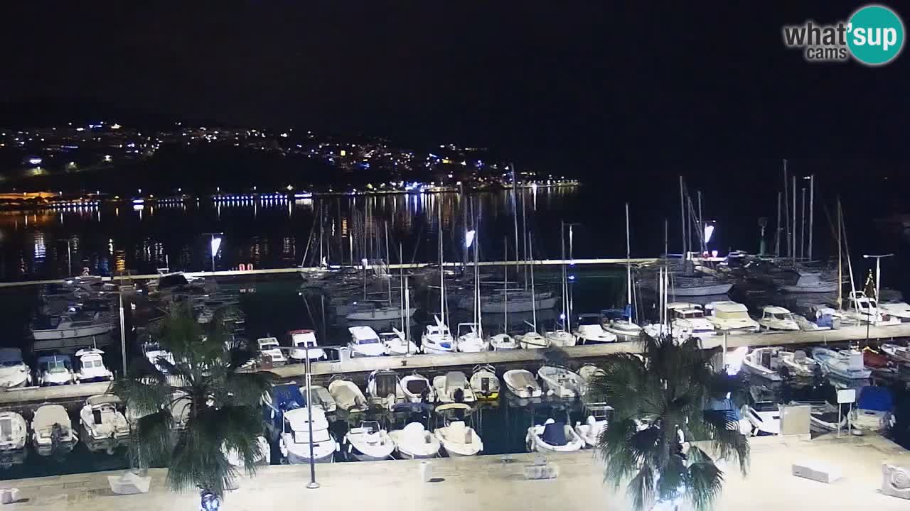 Webcam Capodistria – marina e lungo mare dall’Hotel Grand Koper