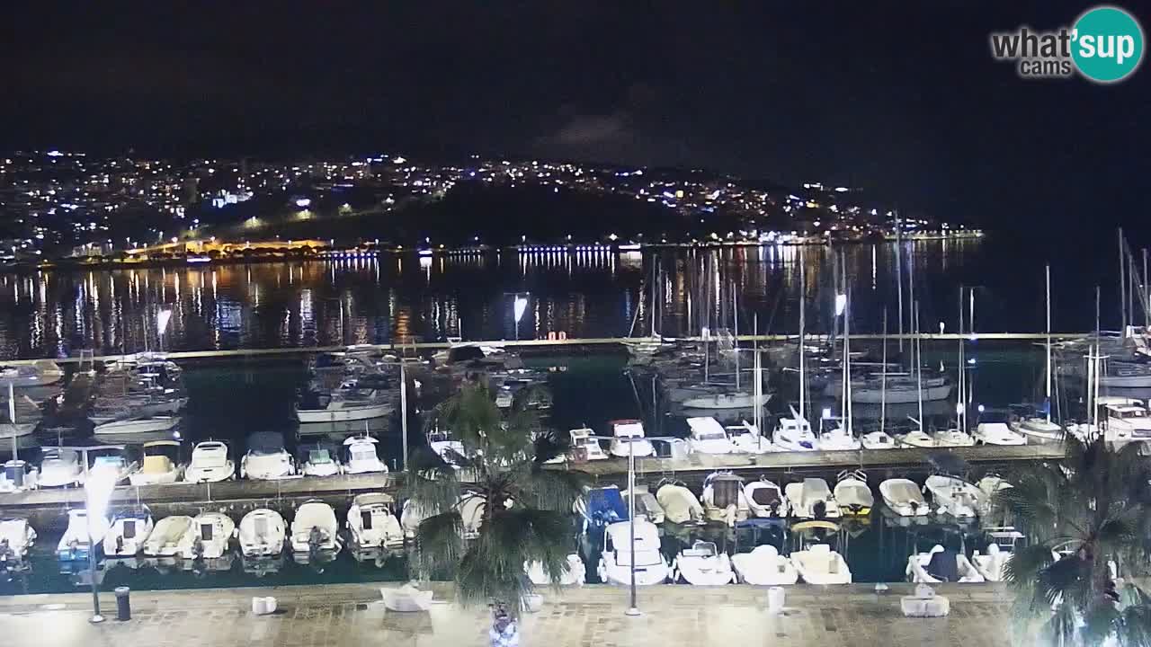 Web kamera Koper – marina i promenada – hotel Grand Koper