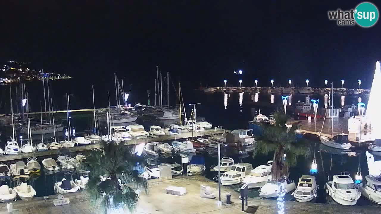 Luka Kopar uživo web kamera – Turistički terminal i teretna luka – Slovenija