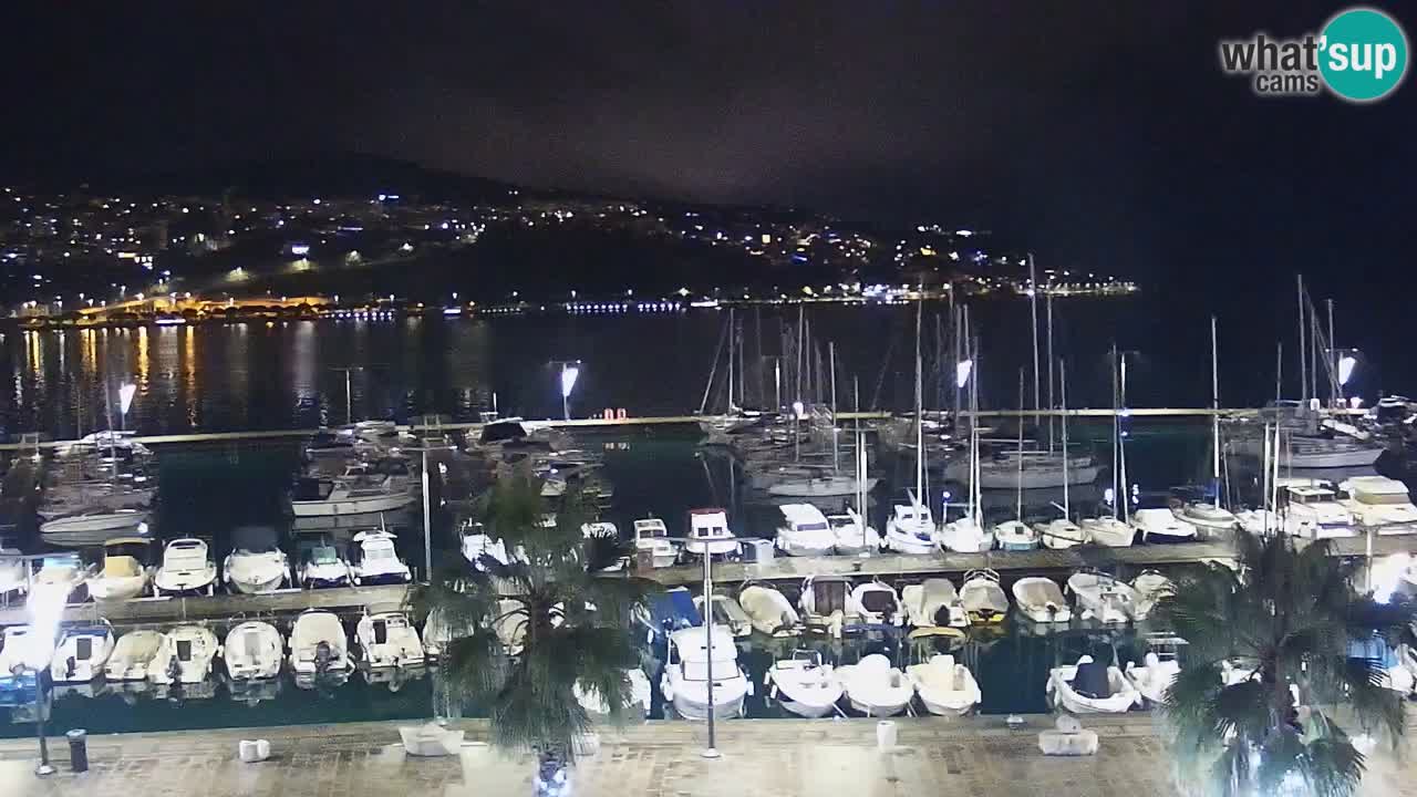 Webcam en direct du port de Koper – port de croisière et de fret – Slovénie