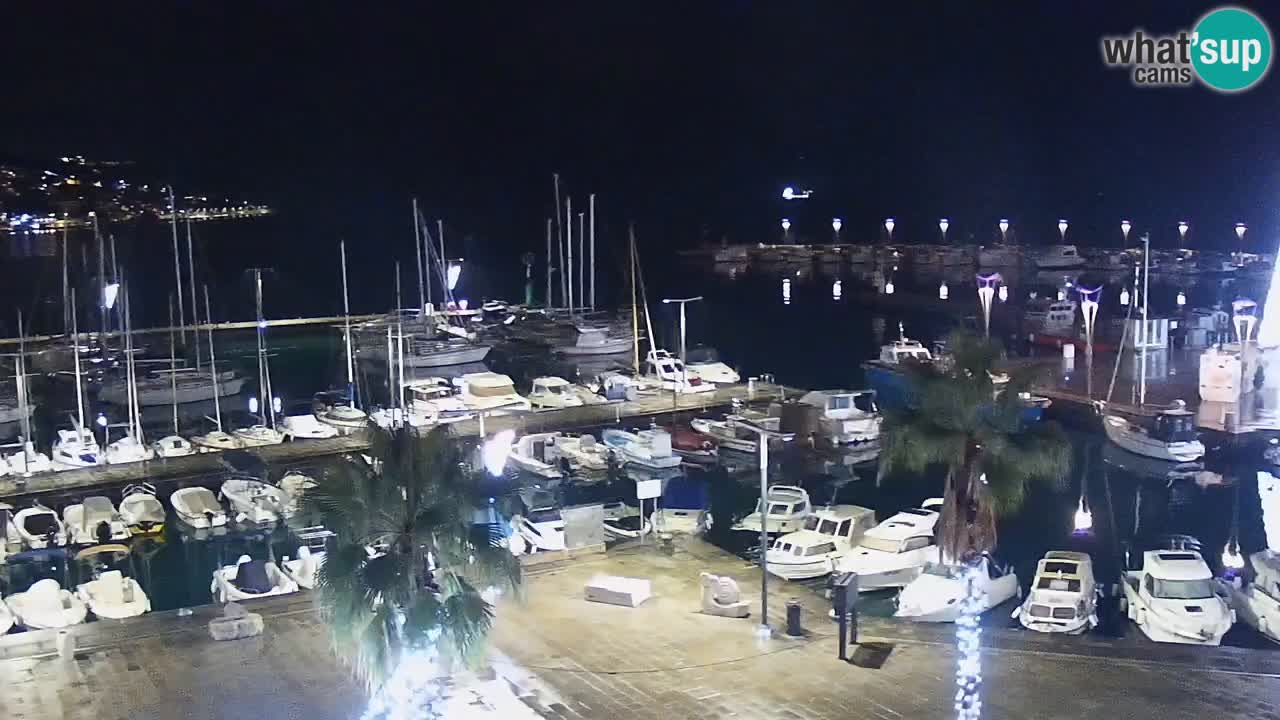 The Port of Koper live webcam – cruise and cargo port – Slovenia