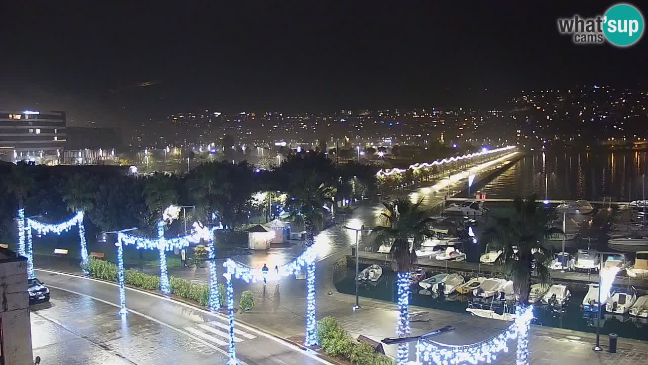 The Port of Koper live webcam – cruise and cargo port – Slovenia