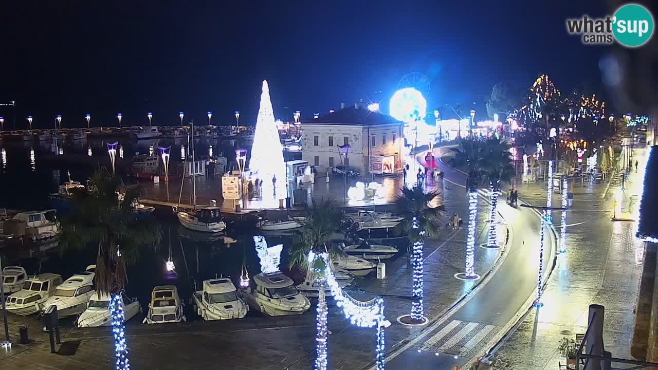 Webcam Capodistria – marina e lungo mare dall’Hotel Grand Koper