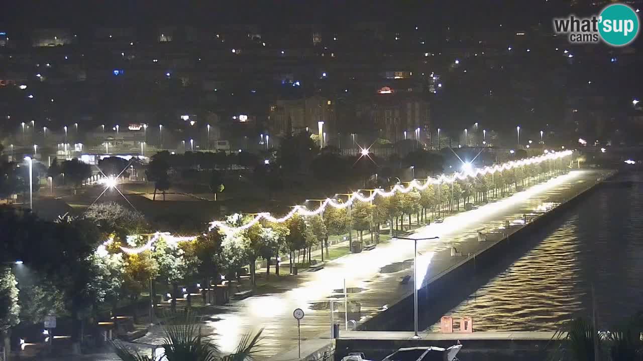 Camera en vivo Koper – puerto deportivo y paseo marítimo desde el Hotel Grand Koper