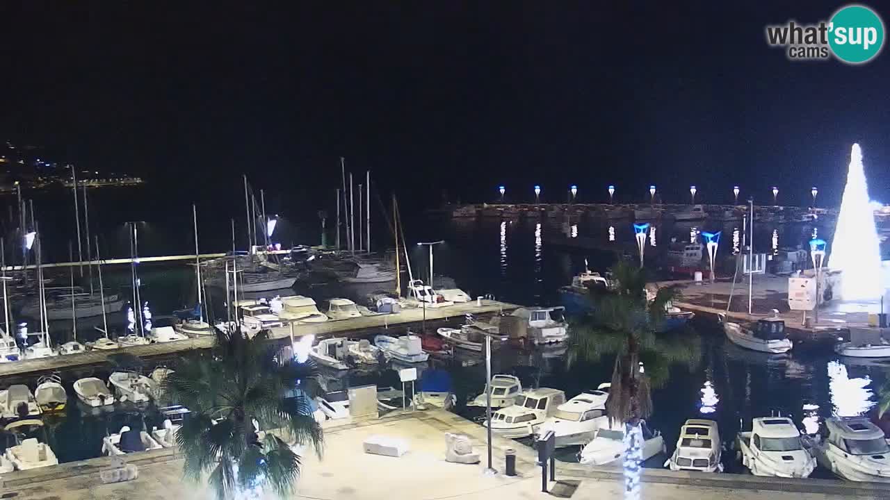 Web kamera Koper – marina i promenada – hotel Grand Koper