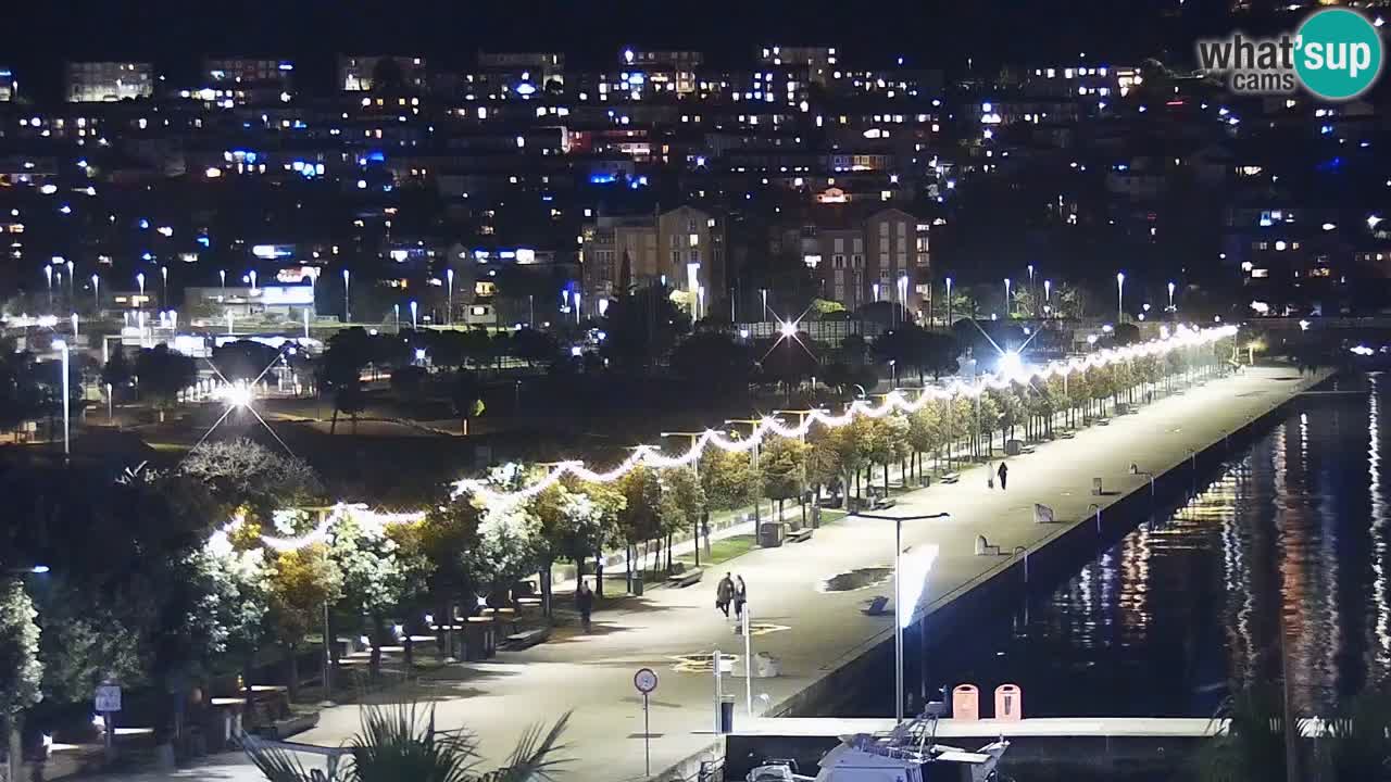 Web kamera Koper – marina i promenada – hotel Grand Koper