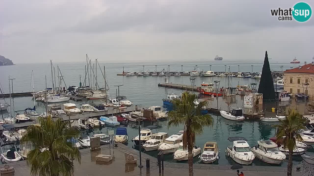 Web kamera Koper – marina i promenada – hotel Grand Koper