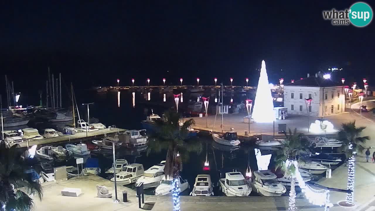 Luka Kopar uživo web kamera – Turistički terminal i teretna luka – Slovenija