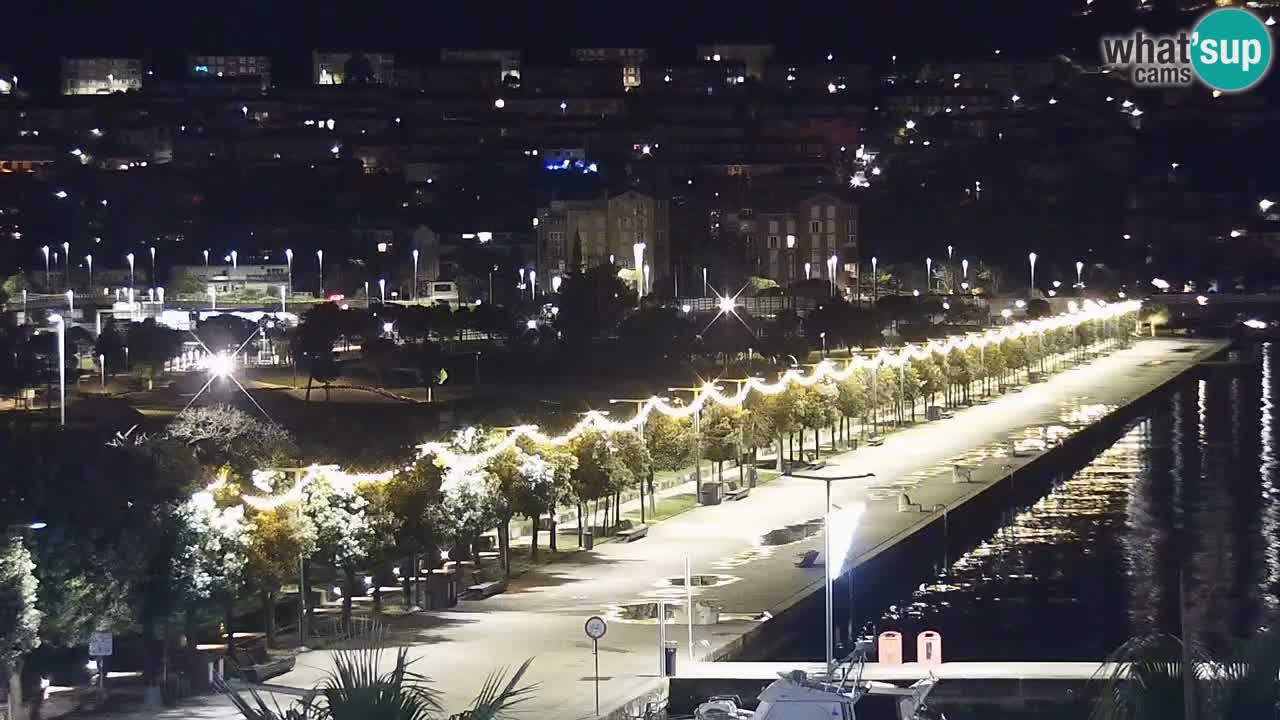 Camera en vivo Koper – puerto deportivo y paseo marítimo desde el Hotel Grand Koper