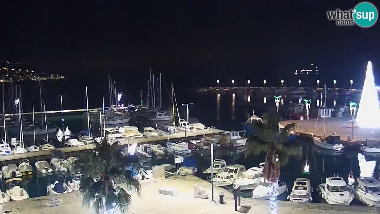 Web kamera Koper – marina i promenada – hotel Grand Koper