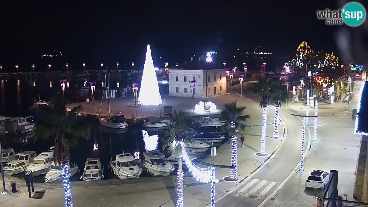 Luka Kopar uživo web kamera – Turistički terminal i teretna luka – Slovenija