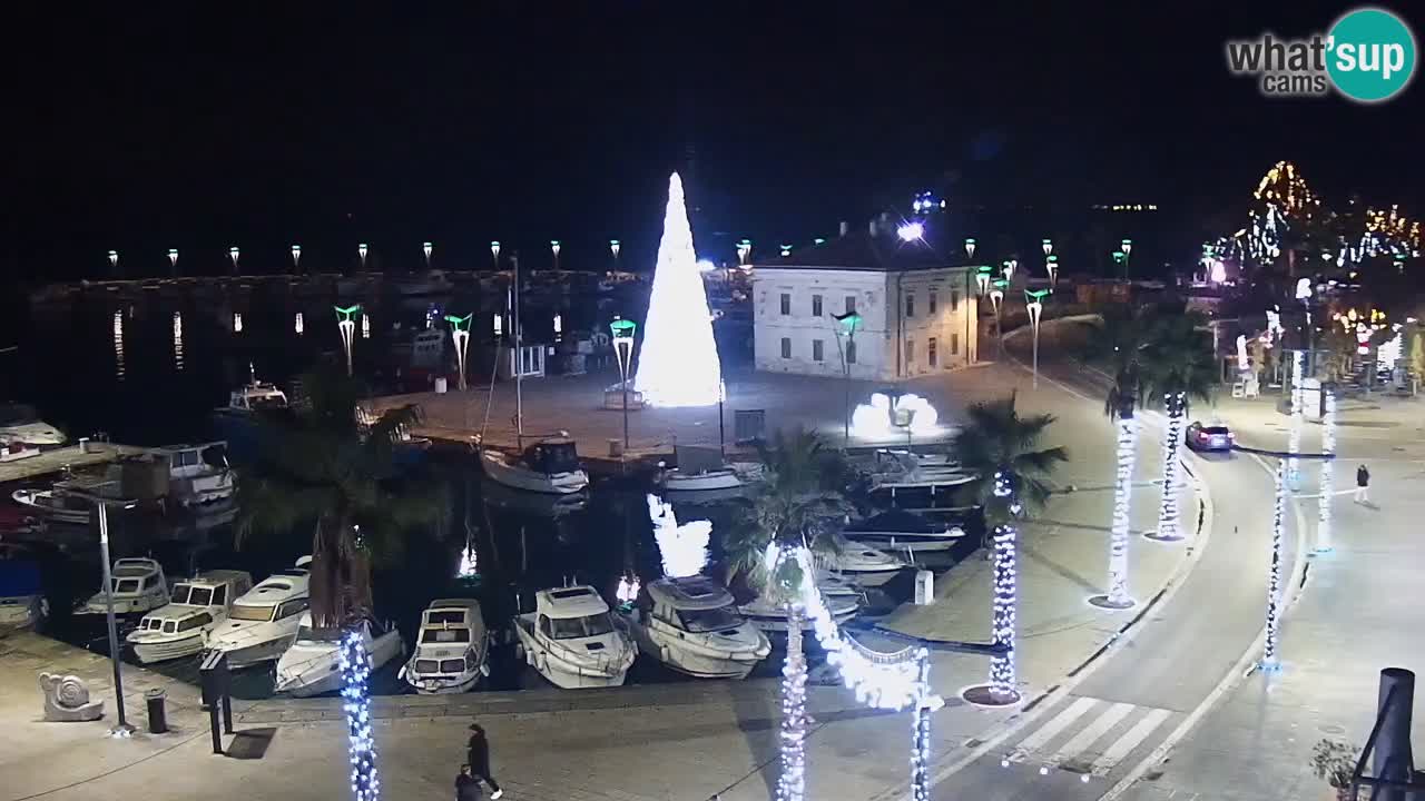 Webcam en vivo del Puerto de Koper – puerto de carga y cruceros – Eslovenia