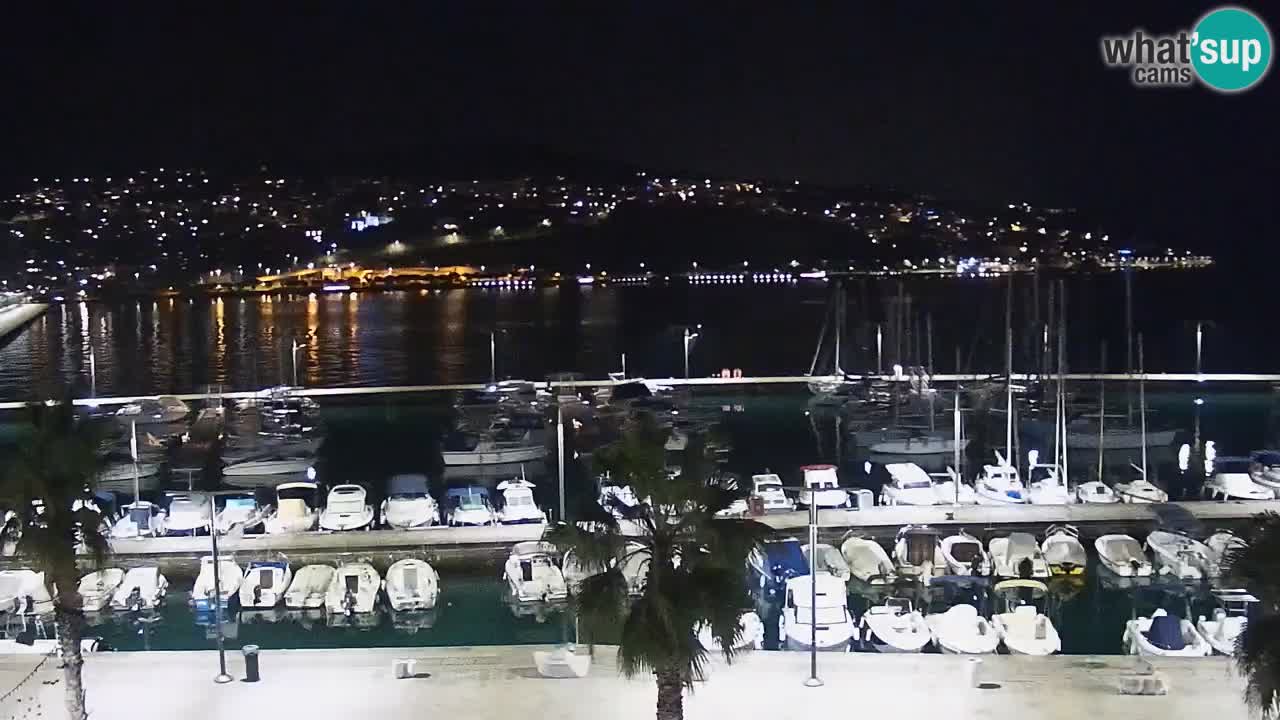Webcam Capodistria – marina e lungo mare dall’Hotel Grand Koper