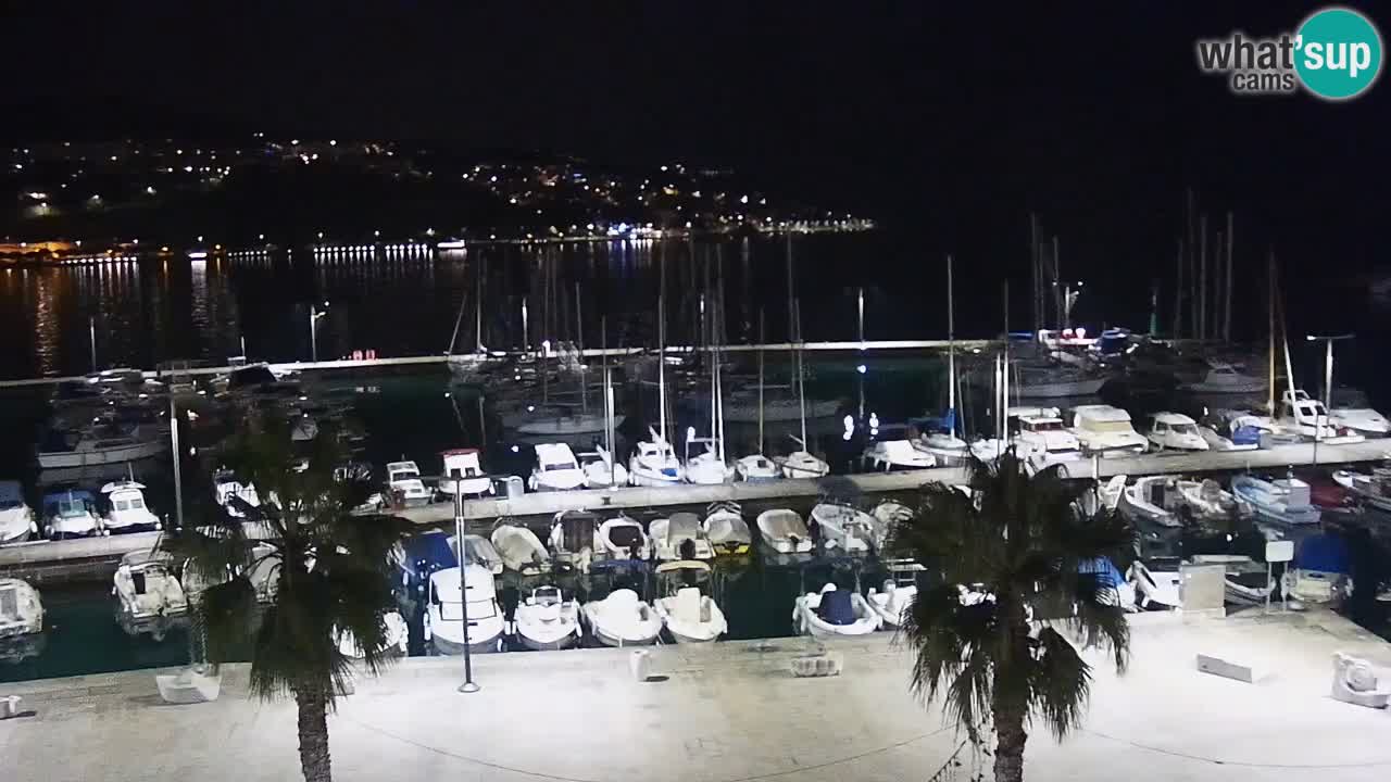 Spletna kamera Luka Koper v živo – Potniški terminal in tovorno pristanišče – Slovenija