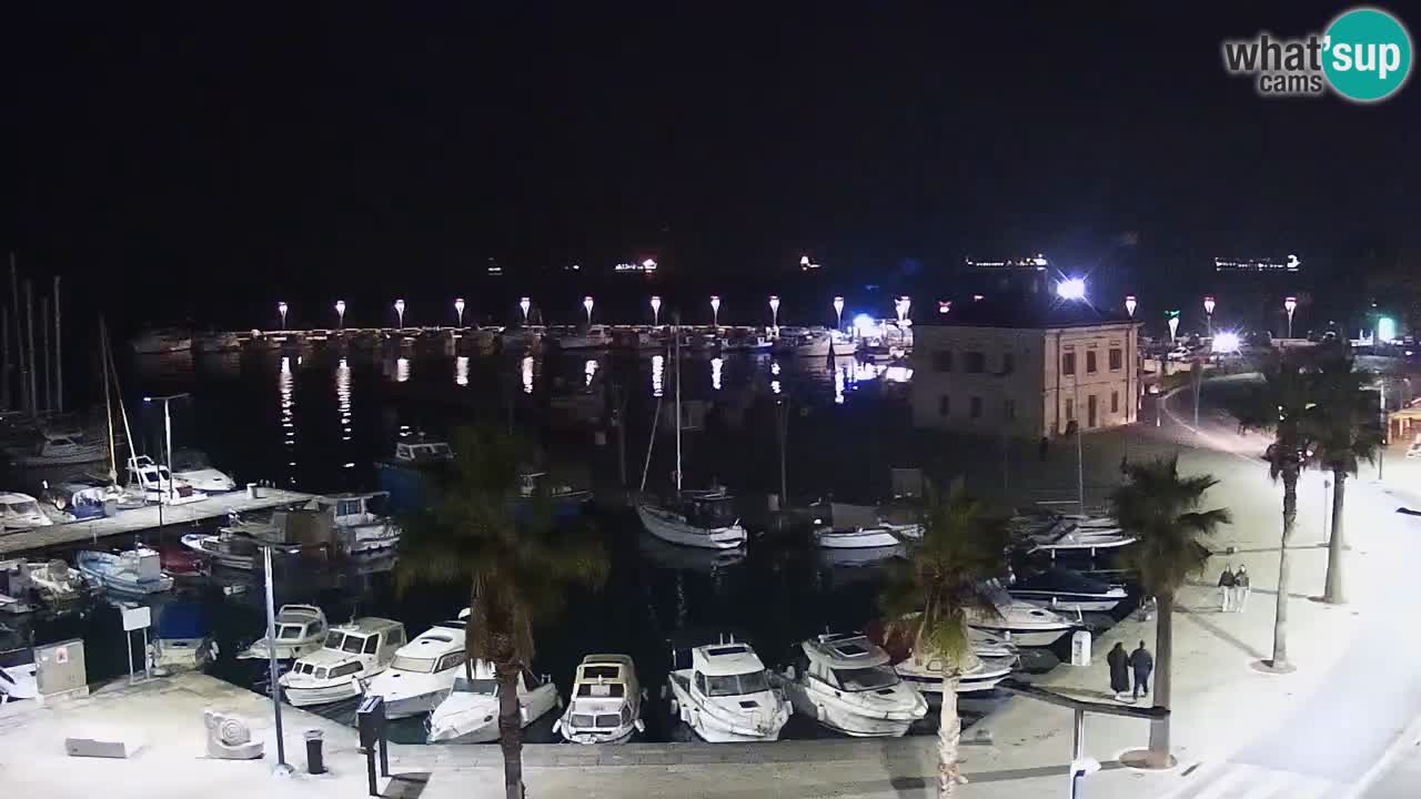 Luka Kopar uživo web kamera – Turistički terminal i teretna luka – Slovenija