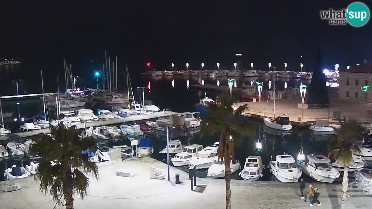 Webcam Capodistria – marina e lungo mare dall’Hotel Grand Koper