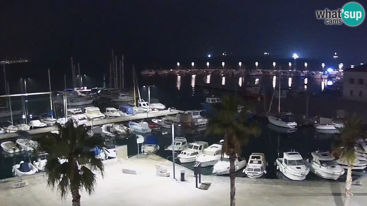 The Port of Koper live webcam – cruise and cargo port – Slovenia