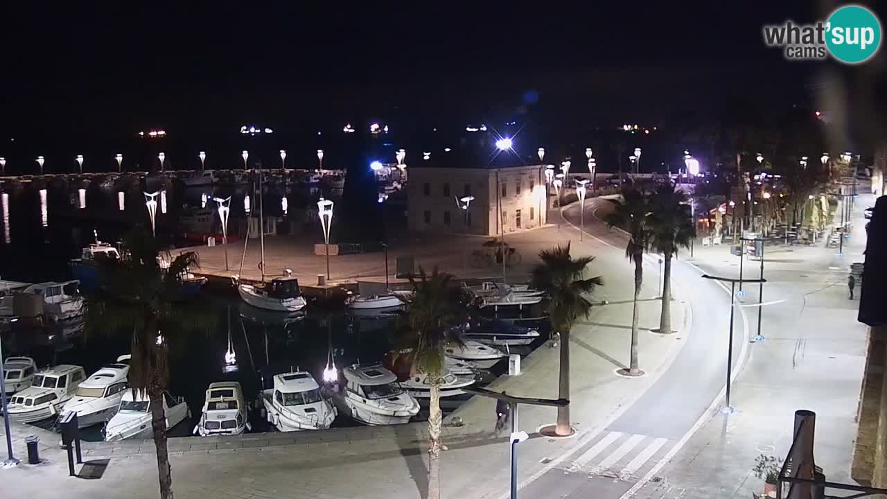 Webcam Capodistria – marina e lungo mare dall’Hotel Grand Koper