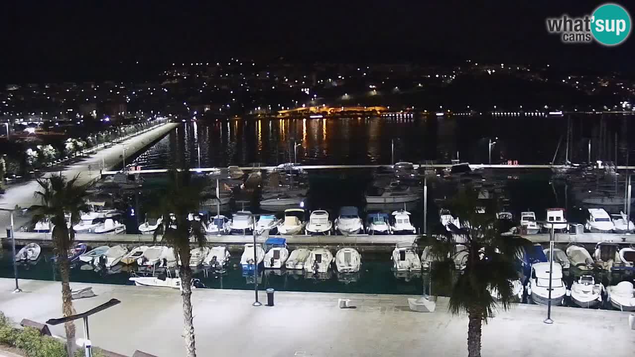 Il porto di Koper – Capodistria live webcam – porto crociere e mercantile – Slovenia
