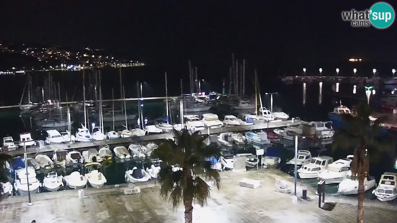 Luka Kopar uživo web kamera – Turistički terminal i teretna luka – Slovenija