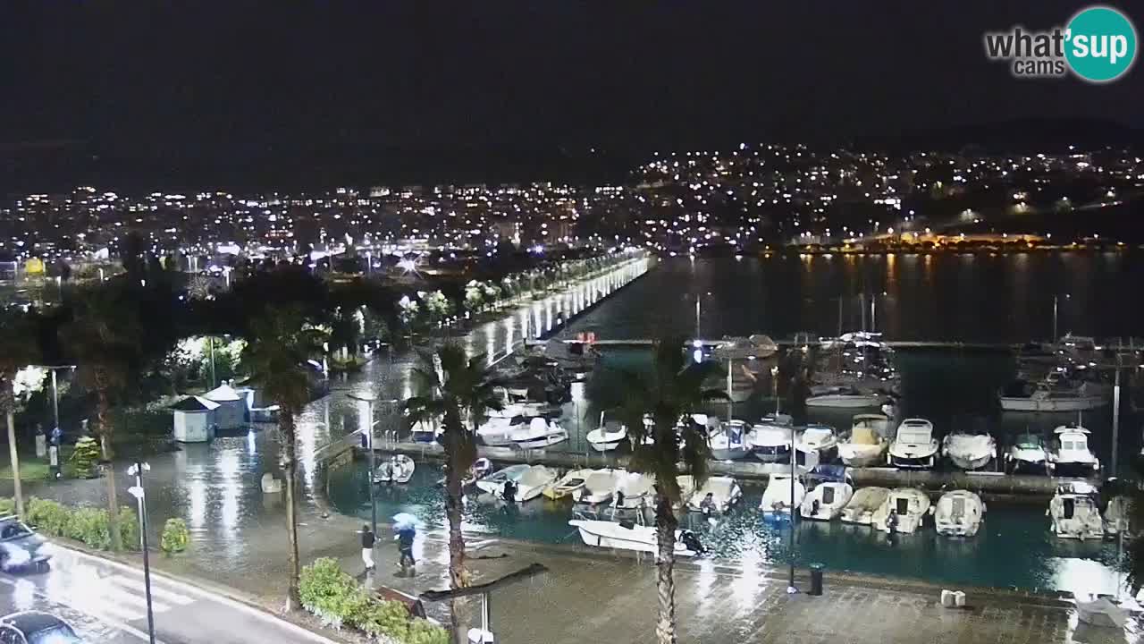 Web kamera Koper – marina i promenada – hotel Grand Koper