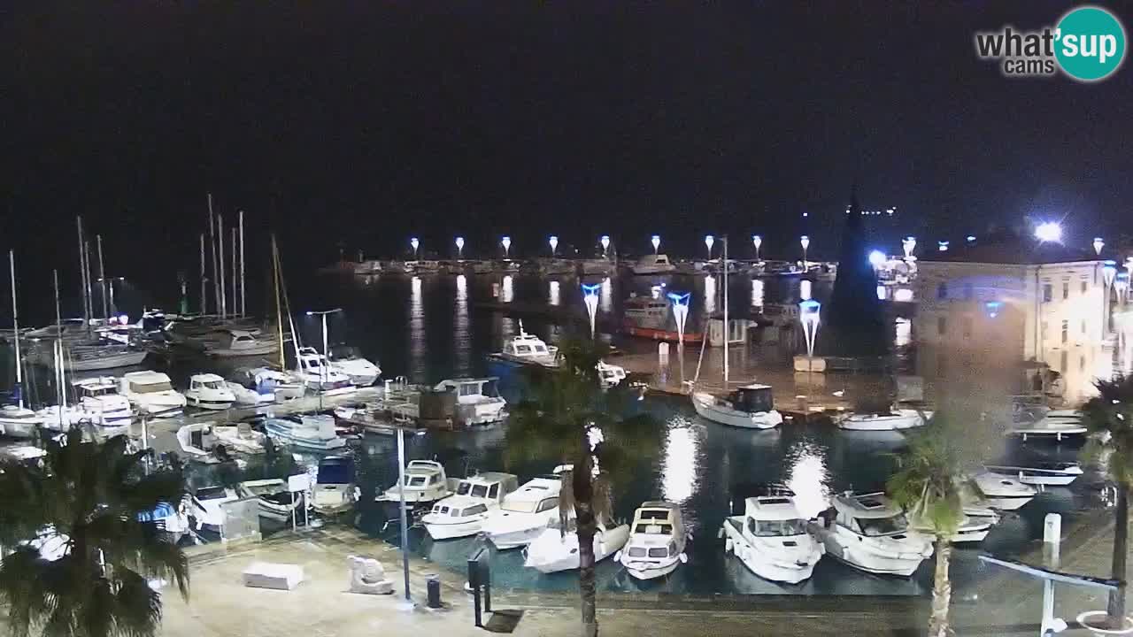 Il porto di Koper – Capodistria live webcam – porto crociere e mercantile – Slovenia