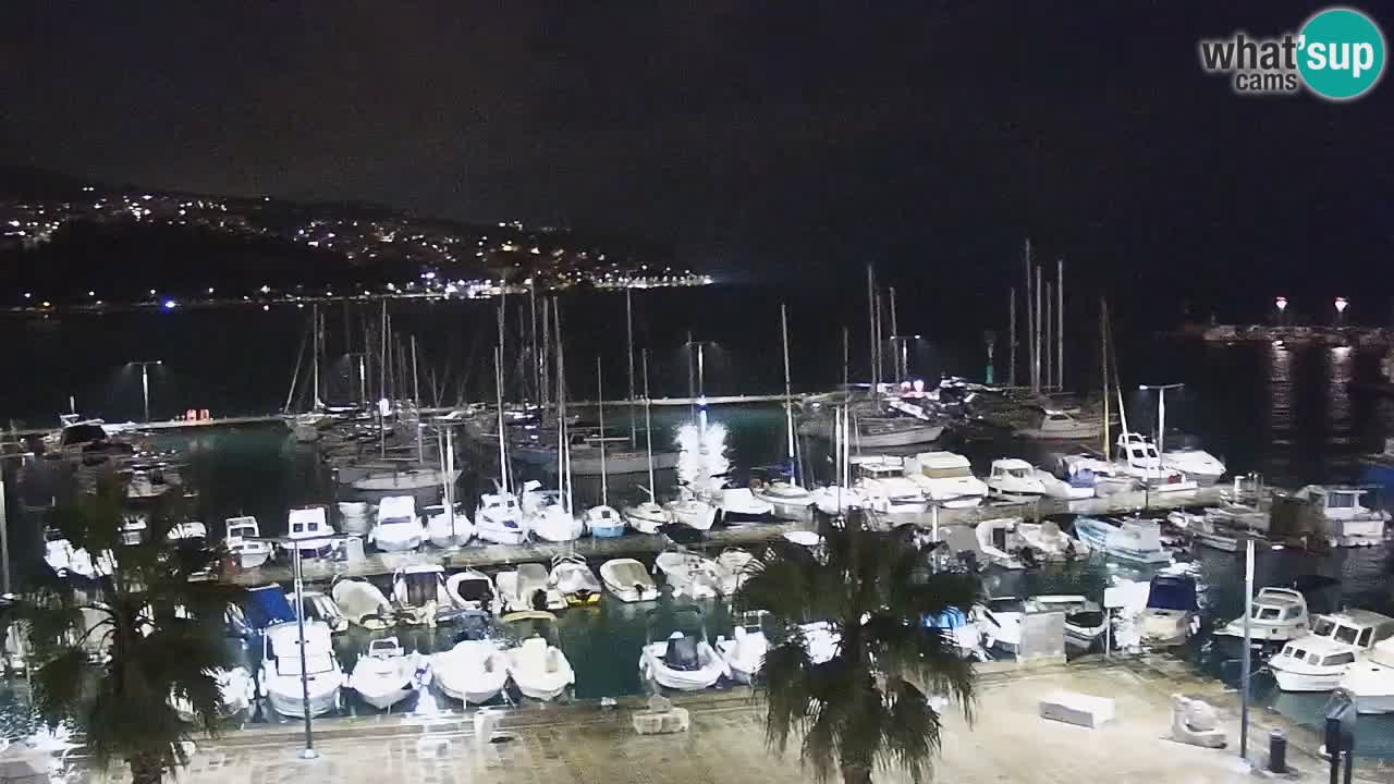 Spletna kamera Luka Koper v živo – Potniški terminal in tovorno pristanišče – Slovenija