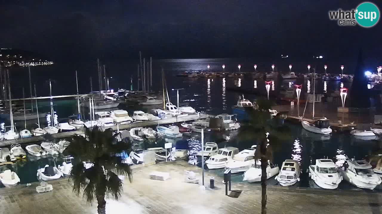 Webcam Capodistria – marina e lungo mare dall’Hotel Grand Koper