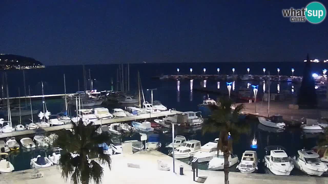 Web kamera Koper – marina i promenada – hotel Grand Koper