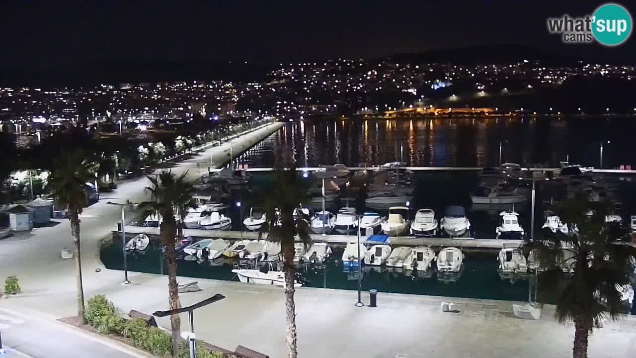 Webcam en direct du port de Koper – port de croisière et de fret – Slovénie