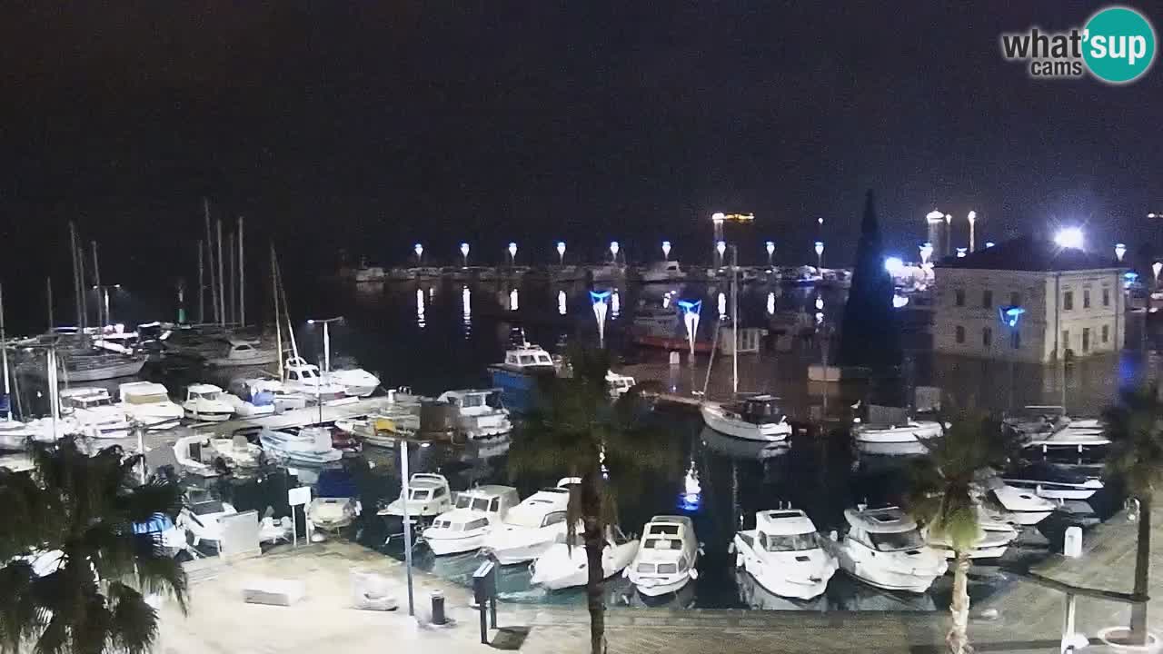 Der Hafen von Koper Live-Webcam – Kreuzfahrt- und Frachthafen – Slowenien