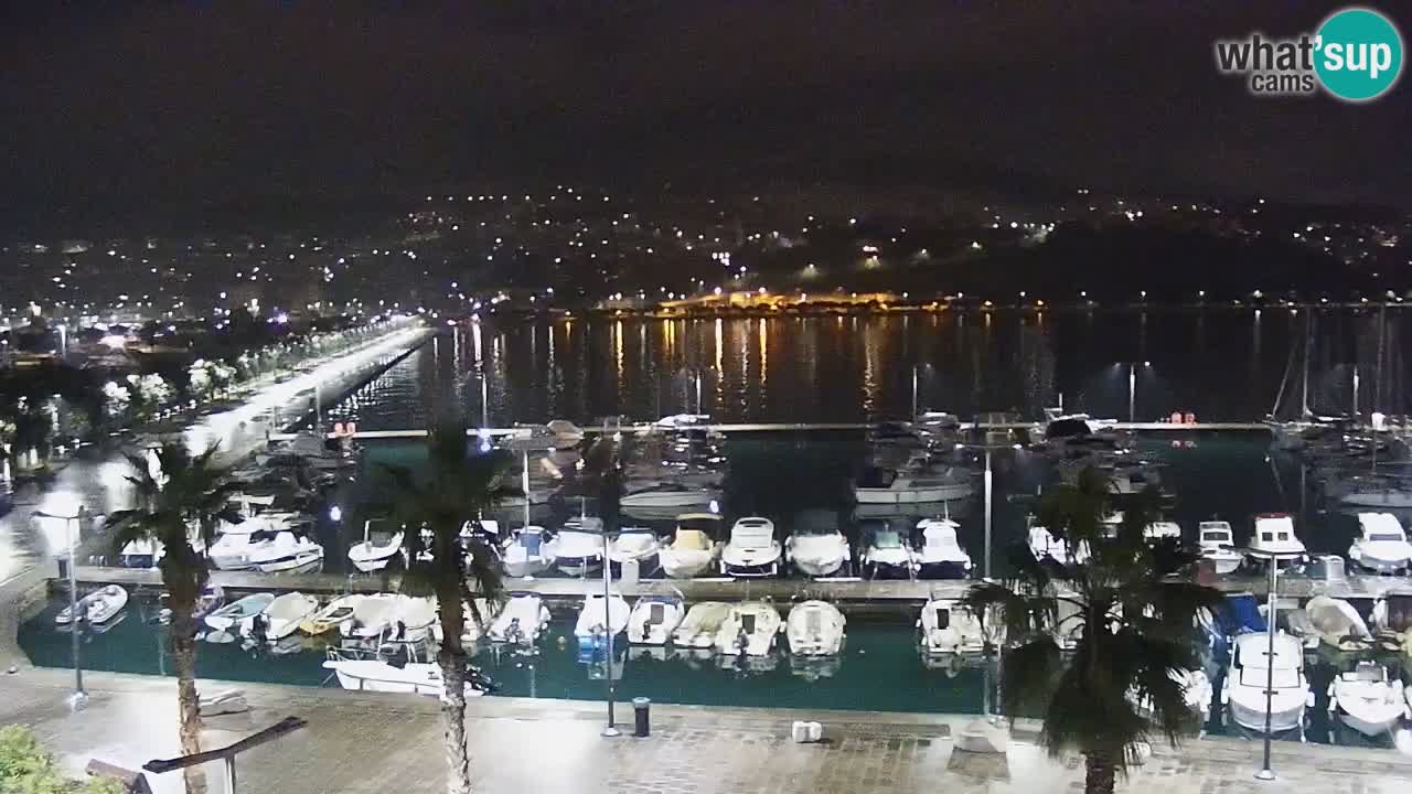 Luka Kopar uživo web kamera – Turistički terminal i teretna luka – Slovenija