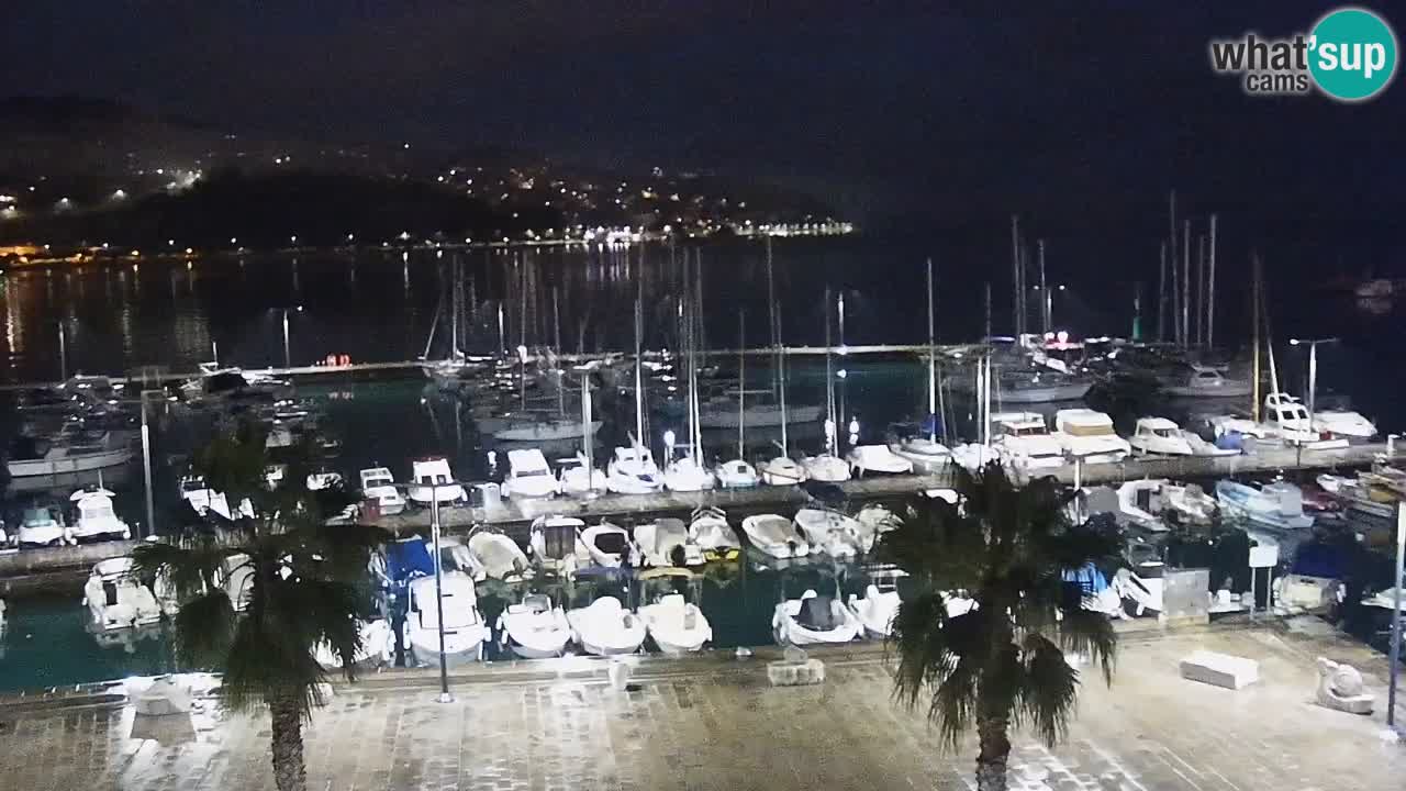 Camera en vivo Koper – puerto deportivo y paseo marítimo desde el Hotel Grand Koper