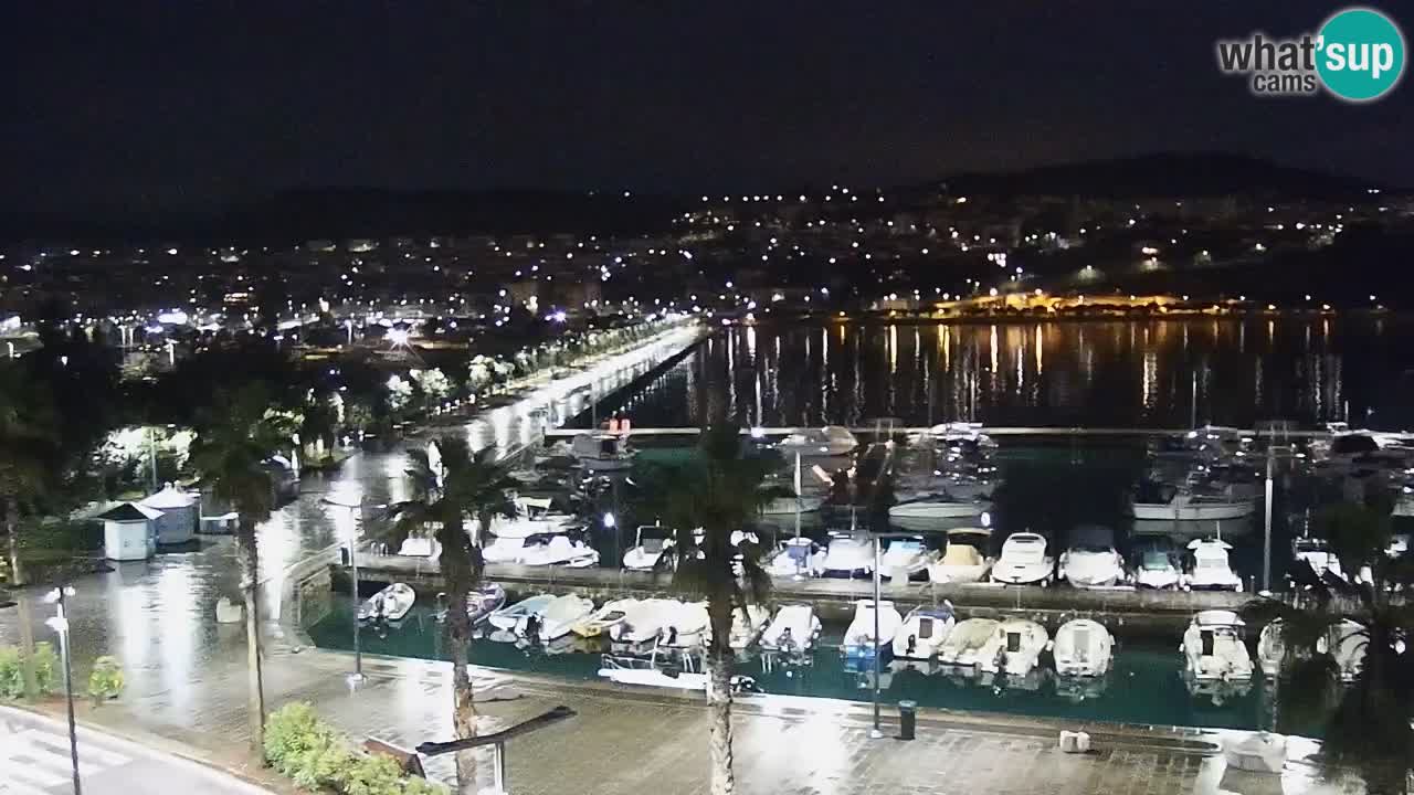 Web kamera Koper – marina i promenada – hotel Grand Koper