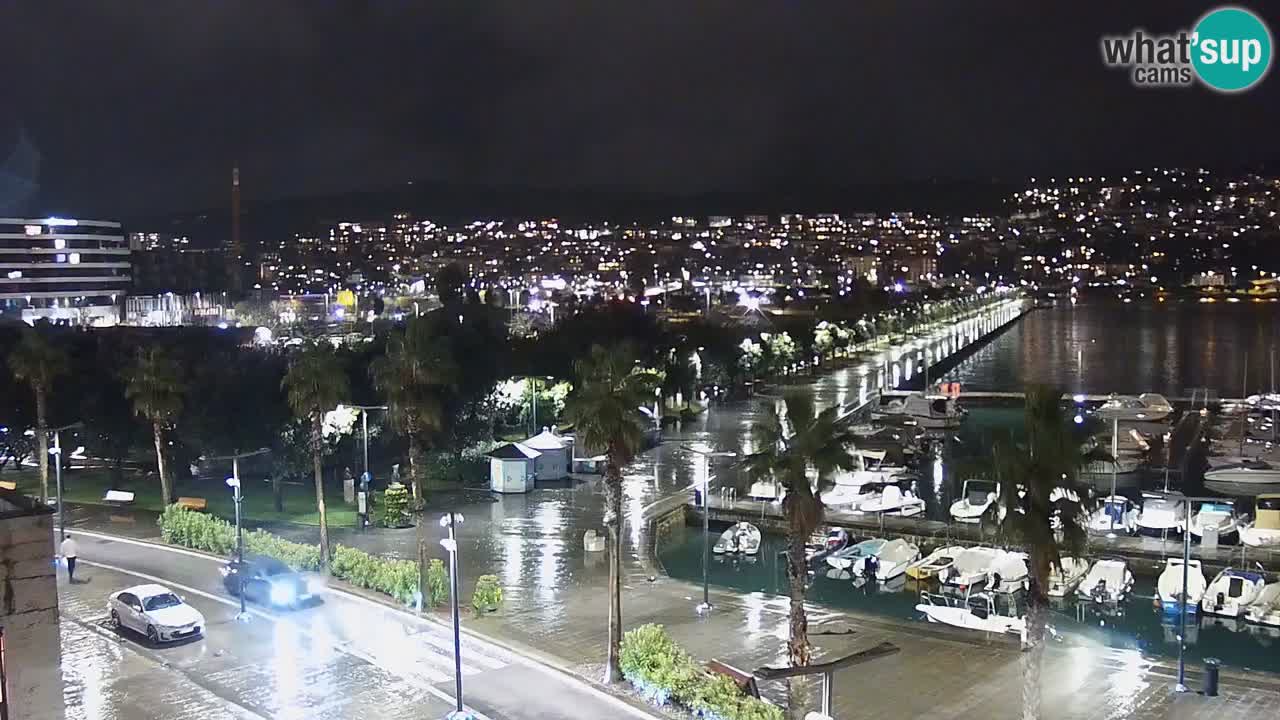 Spletna kamera Koper – Panorama na marino in promenado s Hotela Grand Koper