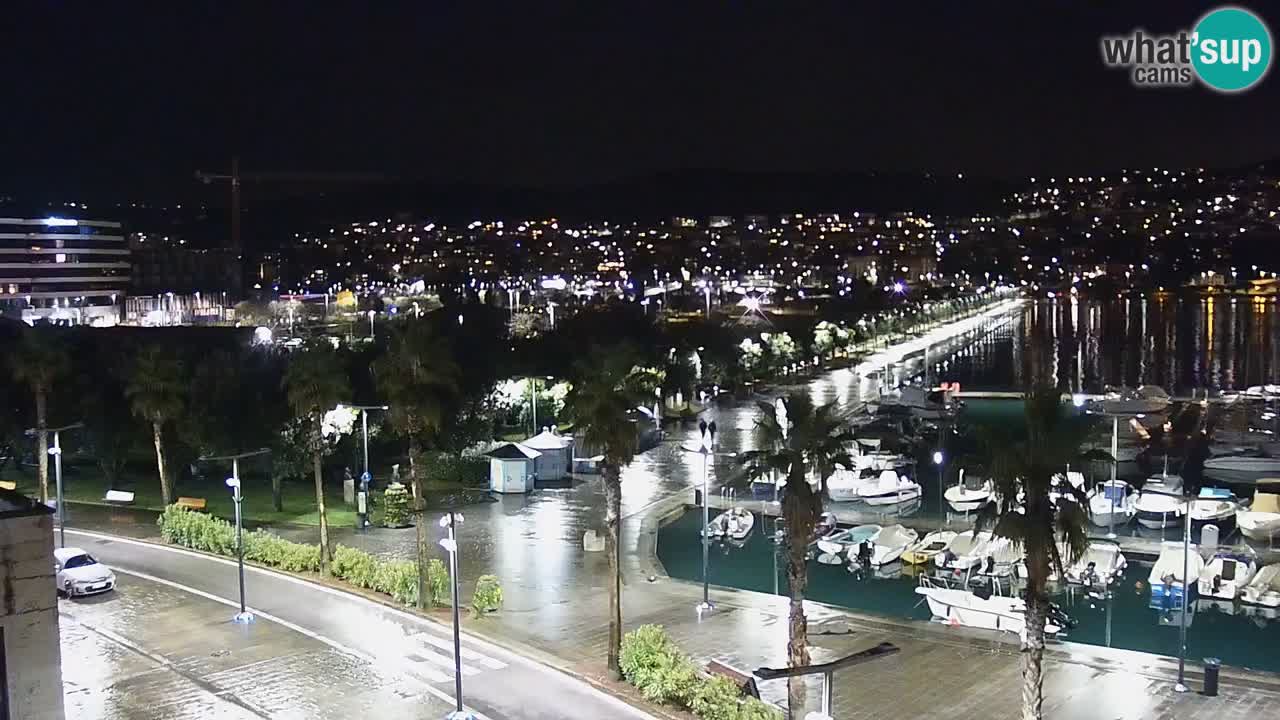 Il porto di Koper – Capodistria live webcam – porto crociere e mercantile – Slovenia