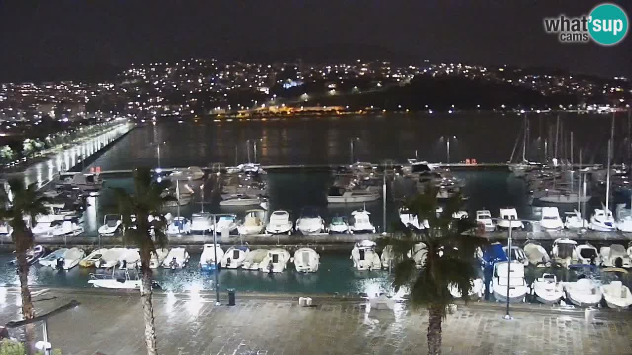 Web kamera Koper – marina i promenada – hotel Grand Koper