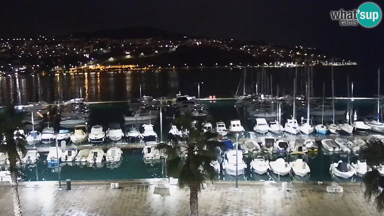 Web kamera Koper – marina i promenada – hotel Grand Koper