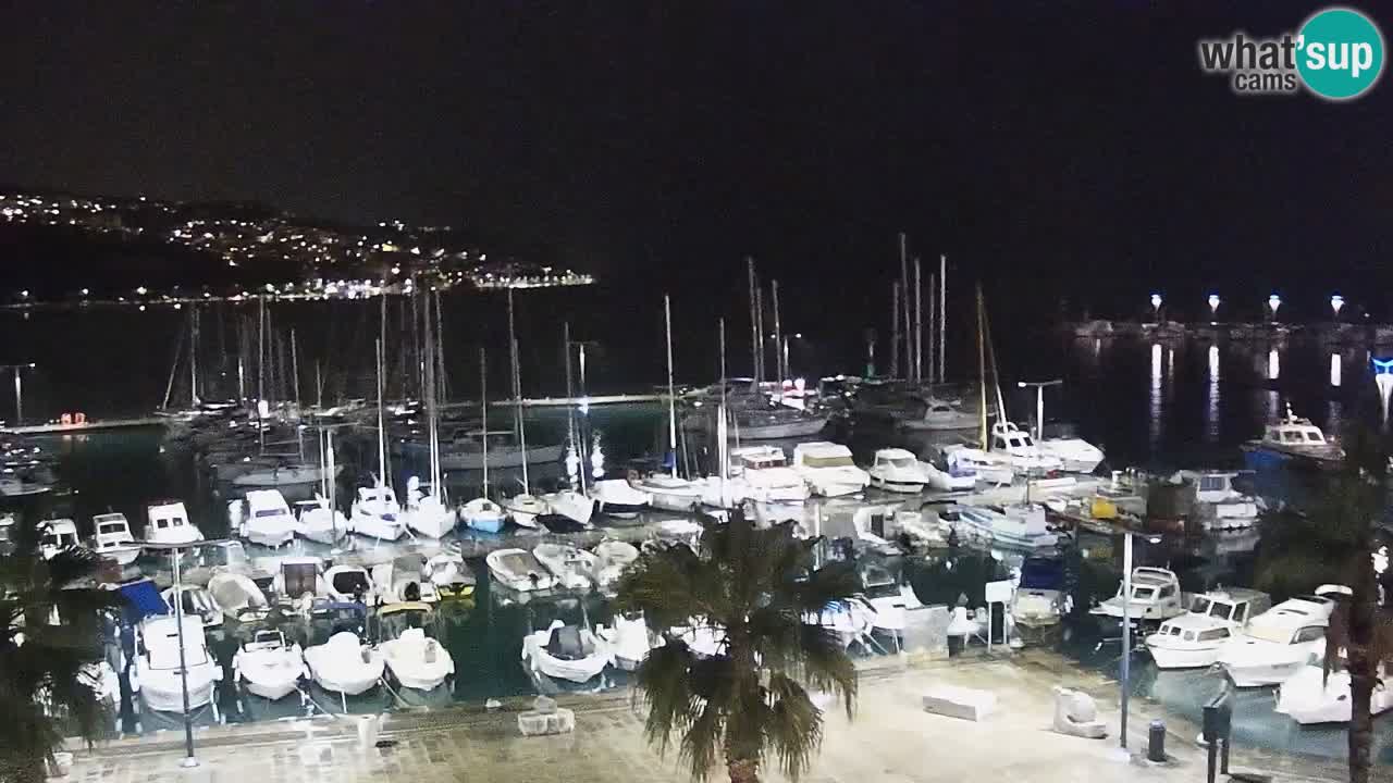Web kamera Koper – marina i promenada – hotel Grand Koper