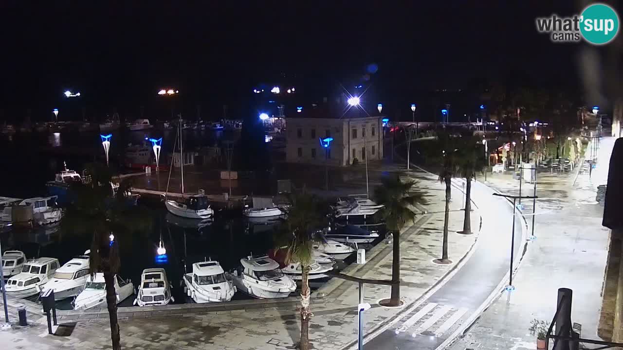 Camera en vivo Koper – puerto deportivo y paseo marítimo desde el Hotel Grand Koper