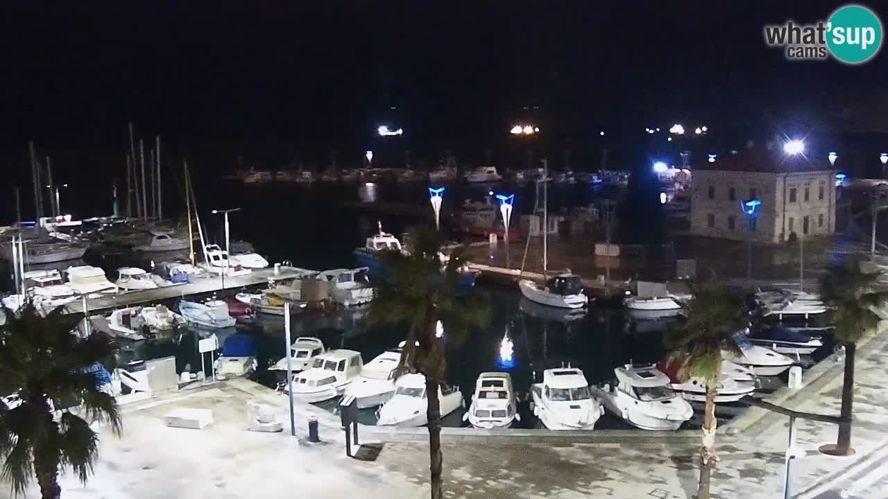 Il porto di Koper – Capodistria live webcam – porto crociere e mercantile – Slovenia