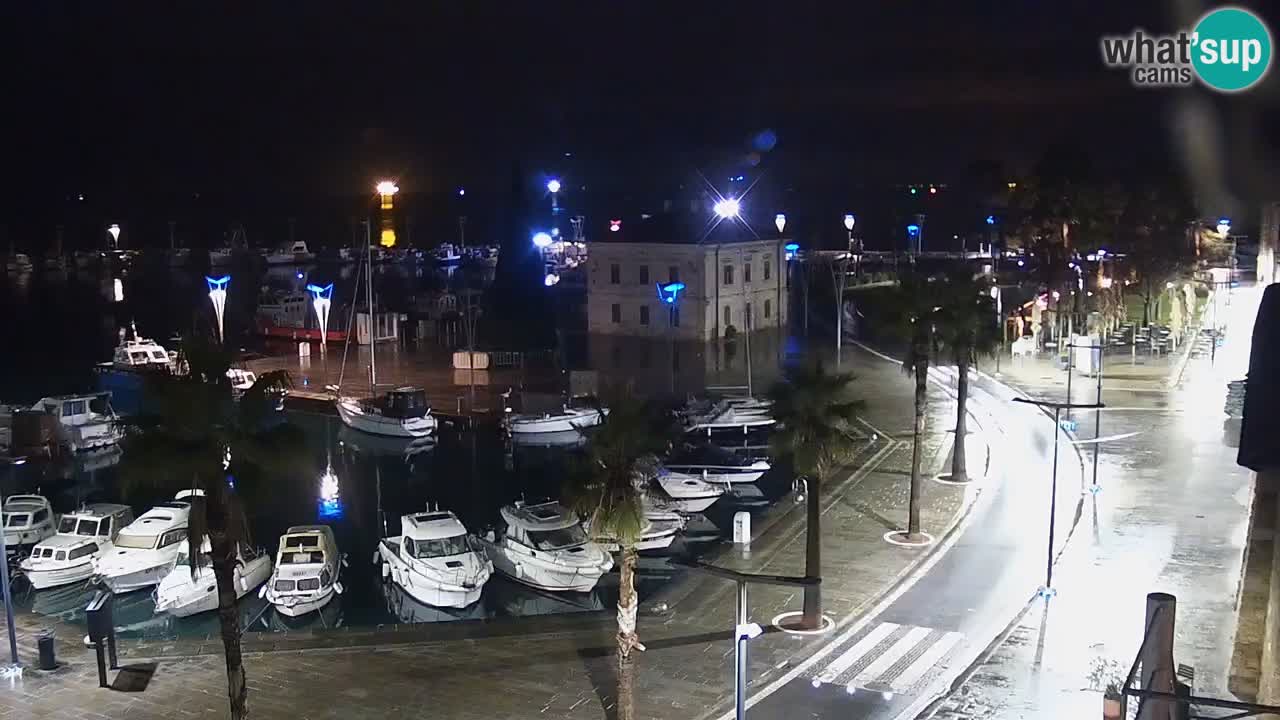 Web kamera Koper – marina i promenada – hotel Grand Koper
