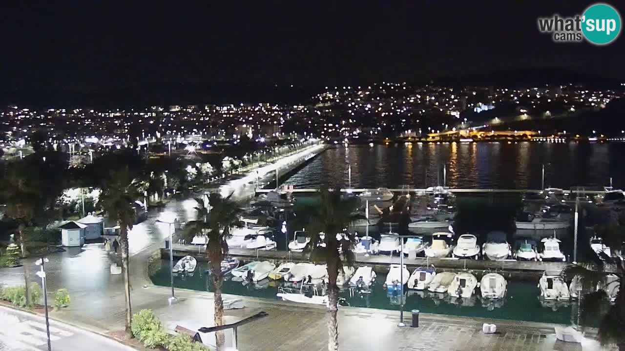 Web kamera Koper – marina i promenada – hotel Grand Koper