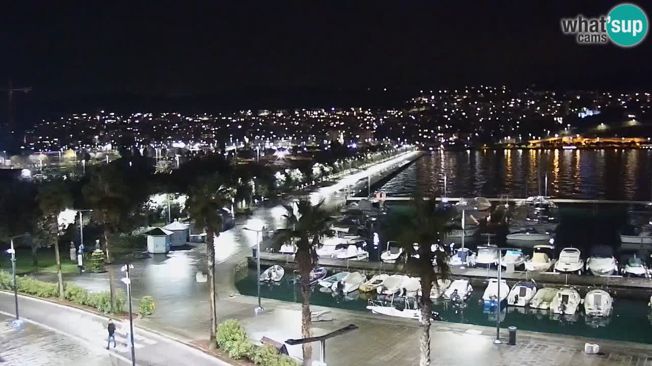 Webcam Capodistria – marina e lungo mare dall’Hotel Grand Koper