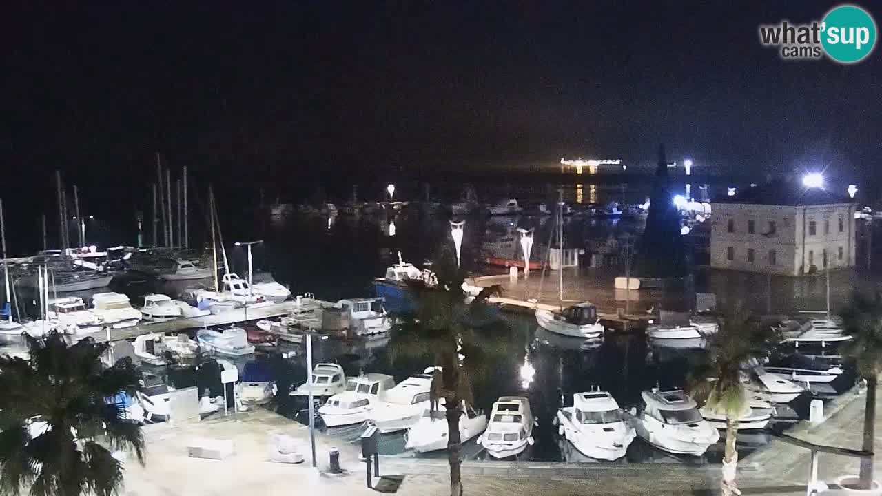 The Port of Koper live webcam – cruise and cargo port – Slovenia