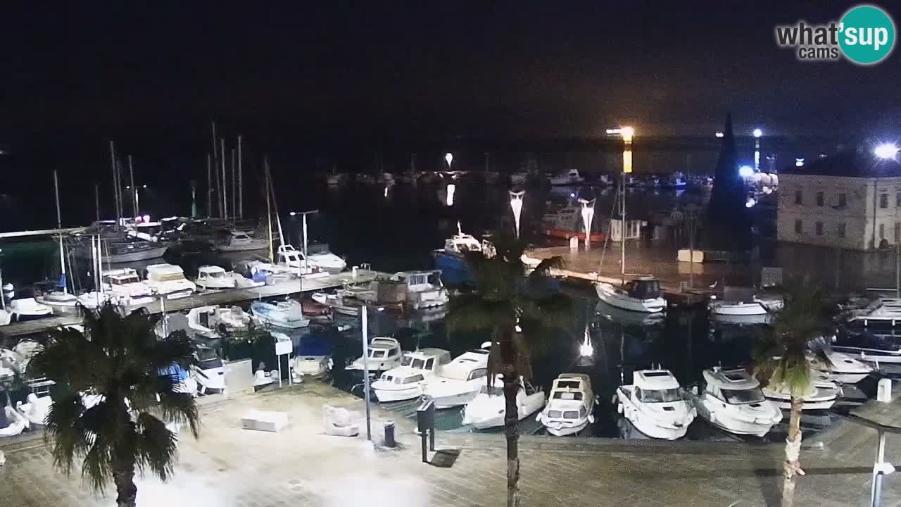 Webcam en vivo del Puerto de Koper – puerto de carga y cruceros – Eslovenia