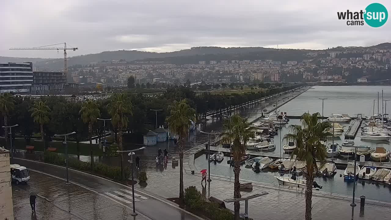 Webcam en vivo del Puerto de Koper – puerto de carga y cruceros – Eslovenia