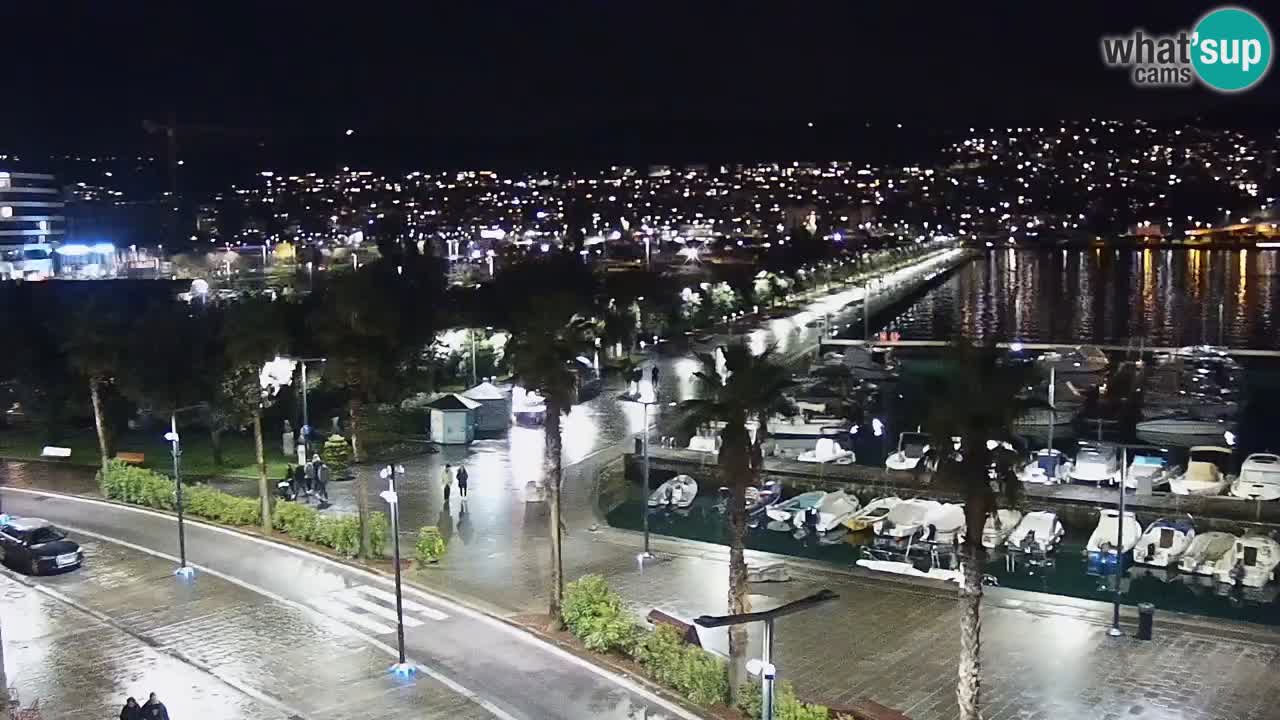 Web kamera Koper – marina i promenada – hotel Grand Koper